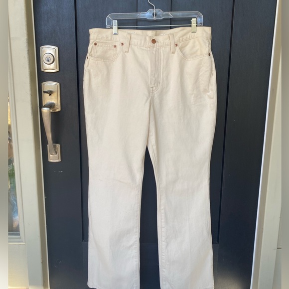 J.Crew Jeans Full-length Demi-boot Jean—Ecru—Size 31 (US) - Picture 4 of 12